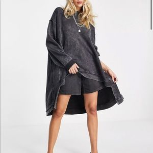 We The Free by Free People iggy oversized sweatshirt grey small